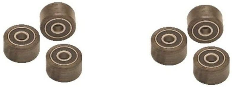 General Pipe Cleaners Replacement Set of Feed Rollers for Large Machine Power Cable Feed (2-Pack)