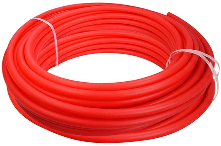 The Plumber's Choice 3/4 in. x 500 ft. Red PEX-B Tubing Oxygen Barrier Radiant Heating Pipe