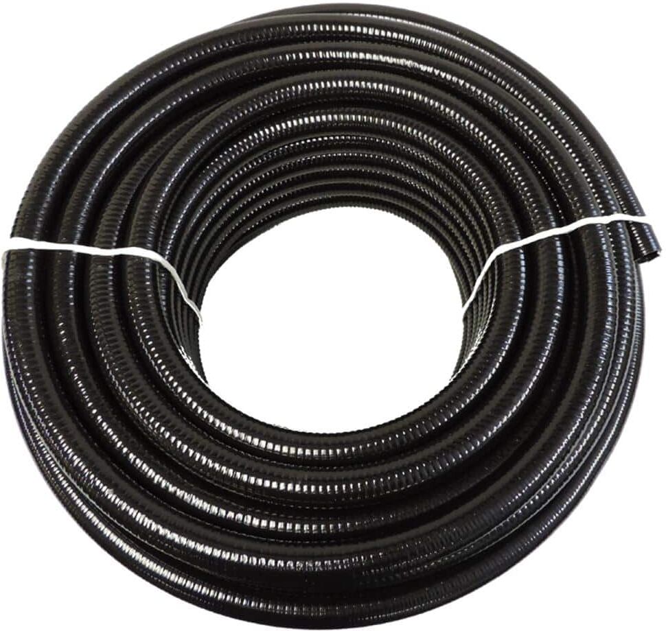 HYDROMAXX 1/2 in. x 100 ft. PVC Schedule 40 Black Ultra Flexible Pipe