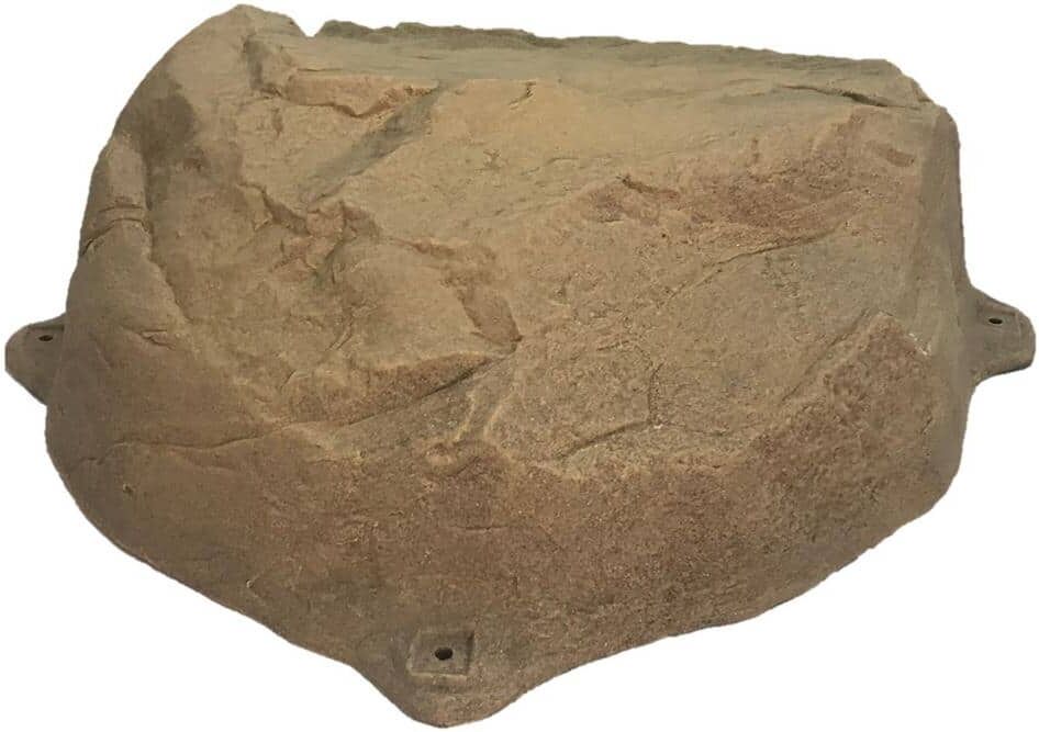 Dekorra 32 in. x 32 in. x 11 in. Fake Rock for Irrigation Valve Box or Septic Manhole Lid and Cover