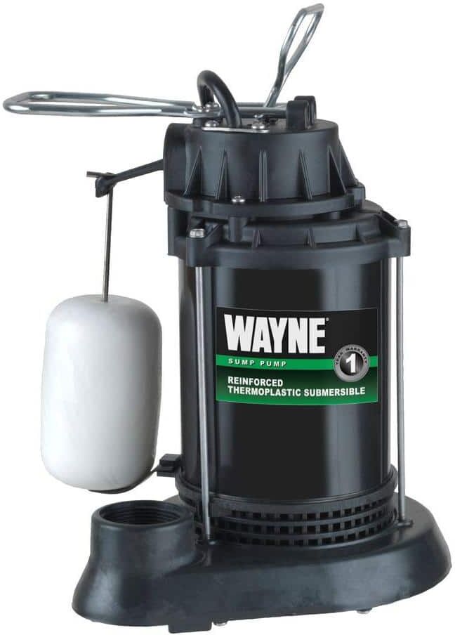 Wayne 1/3 HP Thermoplastic Sump Pump