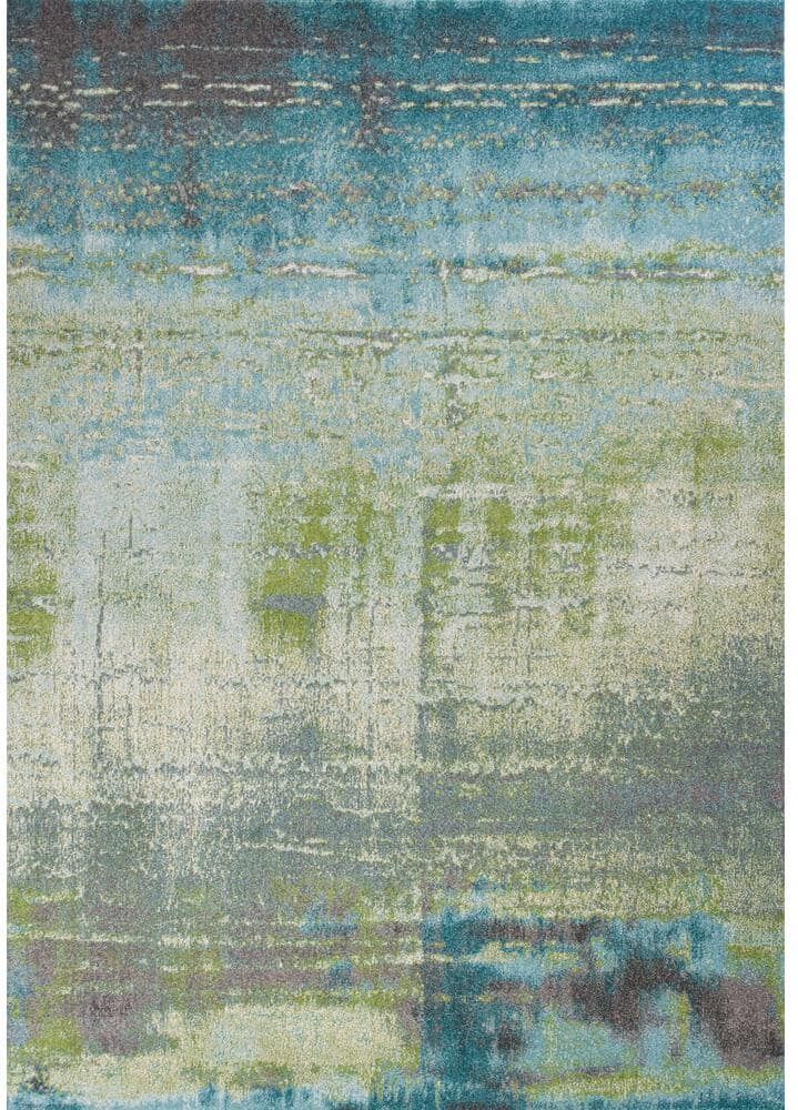 MILLERTON HOME Stella Blue/Green 5 ft. x 8 ft. Area Rug