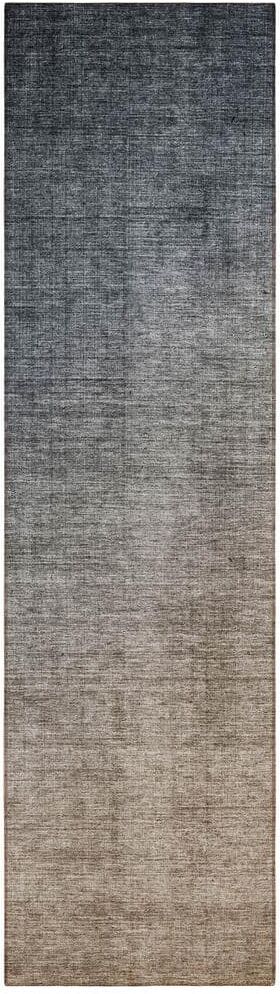 Addison Rugs Chantille ACN569 Gray 2 ft. 3 in. x 7 ft. 6 in. Machine Washable Indoor/Outdoor Geometric Runner Rug