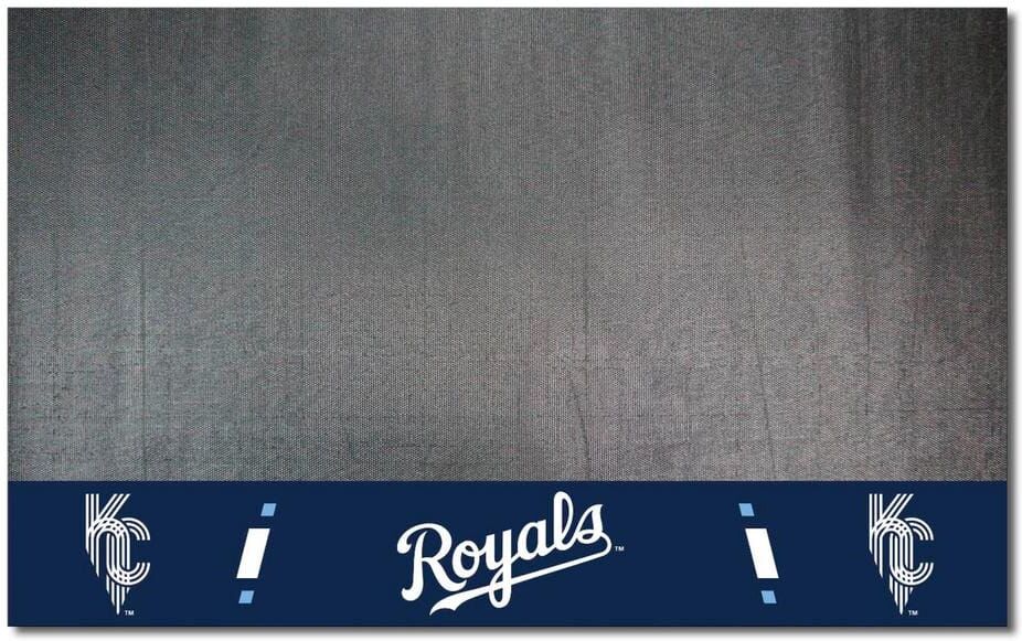 FANMATS Kansas City Royals Vinyl Grill Mat - 26in. x 42in.