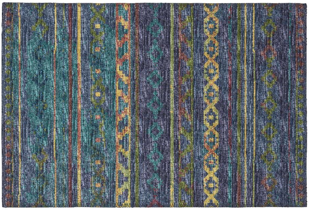 Addison Rugs Modena Ink 1 ft. 8 in. x 2 ft. 6 in. Southwest Accent Rug