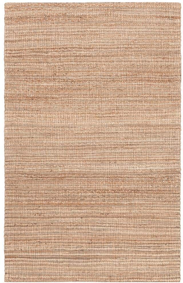 SAFAVIEH Cape Cod Natural 3 ft. x 5 ft. Solid Striped Area Rug