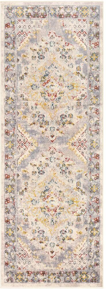 Artistic Weavers Chandi Yellow 2 ft. 7 in. x 10 ft. Runner Rug