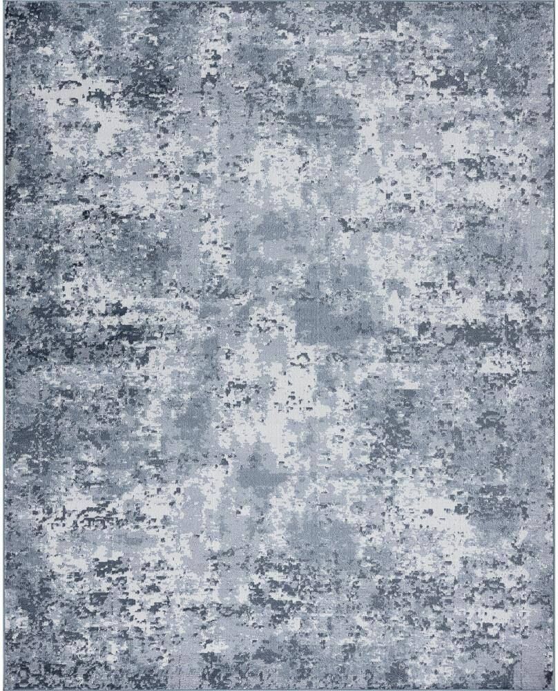 Tayse Rugs Nexus Abstract Gray 8 ft. x 10 ft. Indoor Area Rug