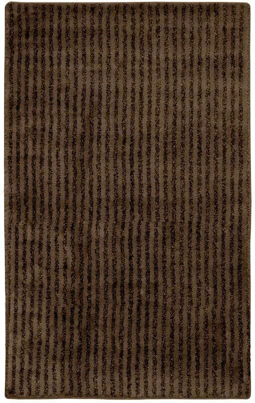 Garland Rug Sheridan Chocolate 30 in. x 50 in. Washable Bathroom Accent Rug