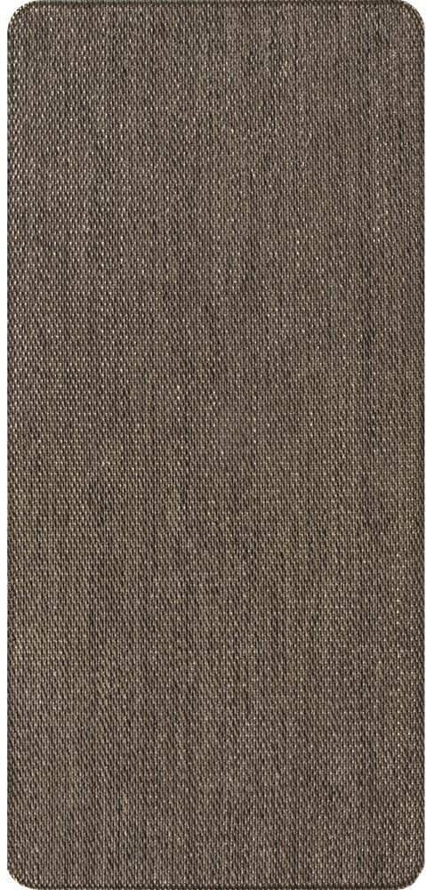 nuLOOM Casual Braided Anti Fatigue Kitchen or Laundry Room Black 18 in. x 30 in. Indoor Comfort Mat