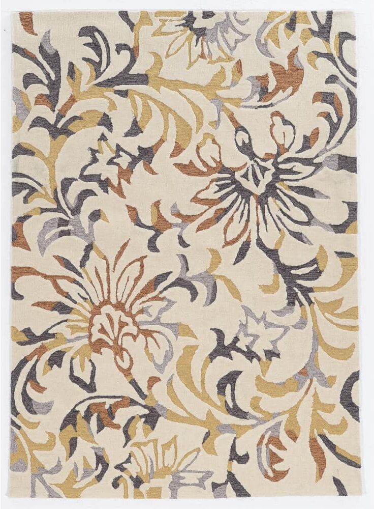 Linon Home Decor Legion Noni Ivory/Multi 2 ft. x 3 ft. Accent Rug