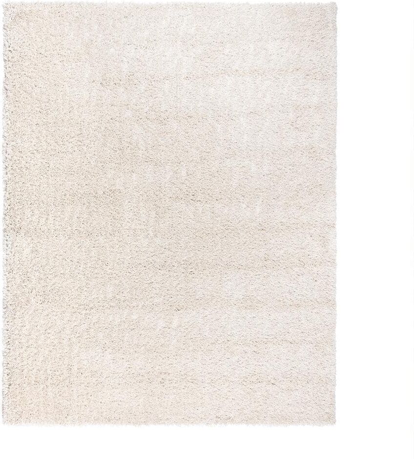 Gertmenian & Sons Anjou Ivory 5 ft. x 7 ft. Solid Shag Indoor Area Rug