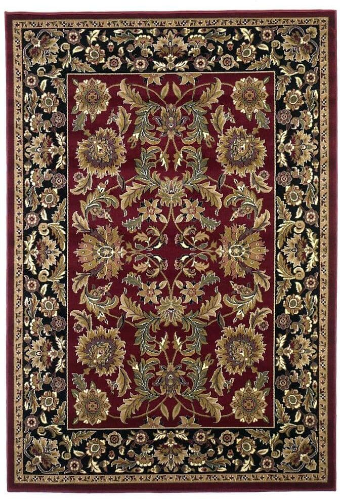 MILLERTON HOME Caleb Red/Black 2 ft. x 3 ft. Area Rug