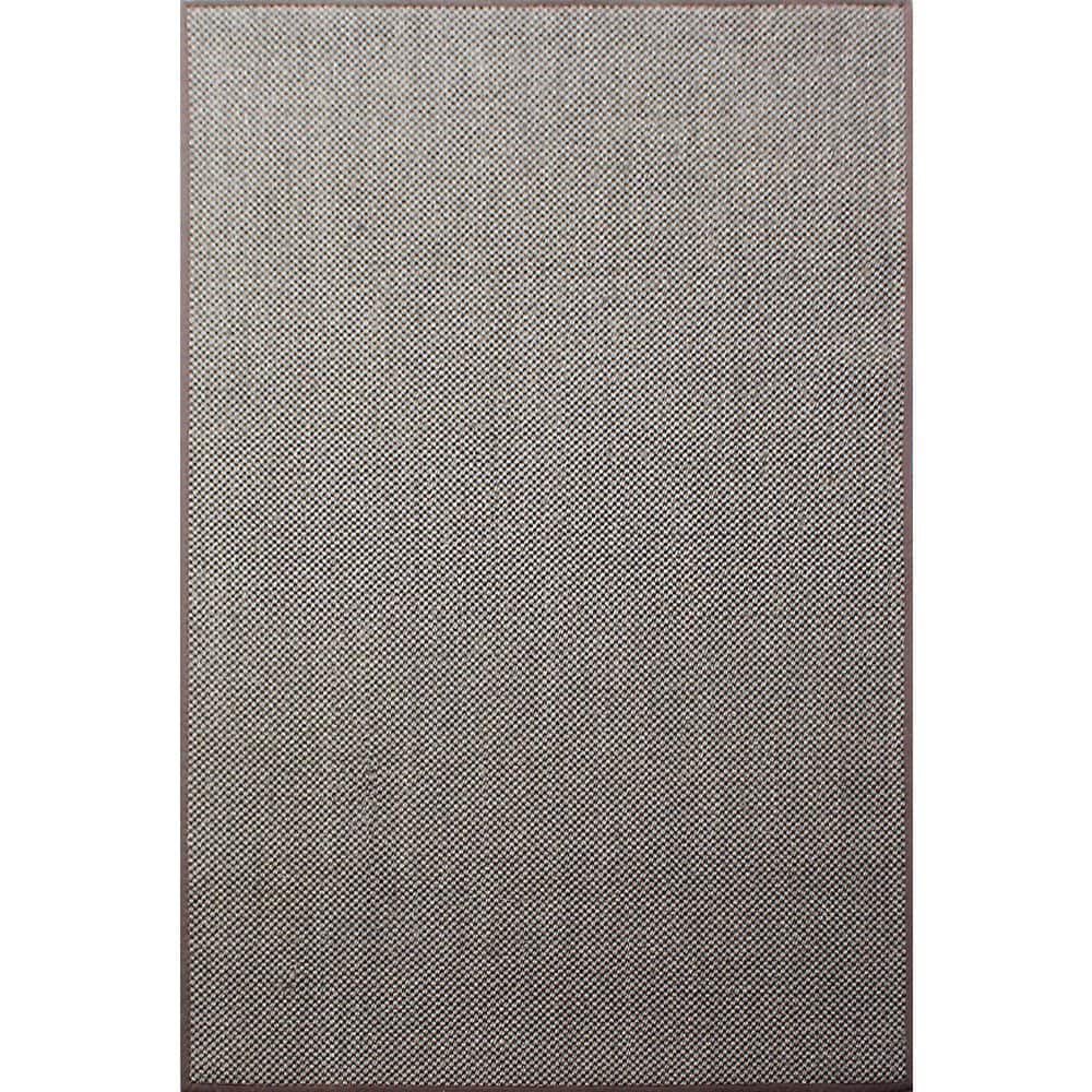 A1 Home Collections A1HC Brown 5x8 ft. Solid Sisal Fiber Area Rugs with Non-Skid Latex Backing, Rectangle, Dining or Living Room