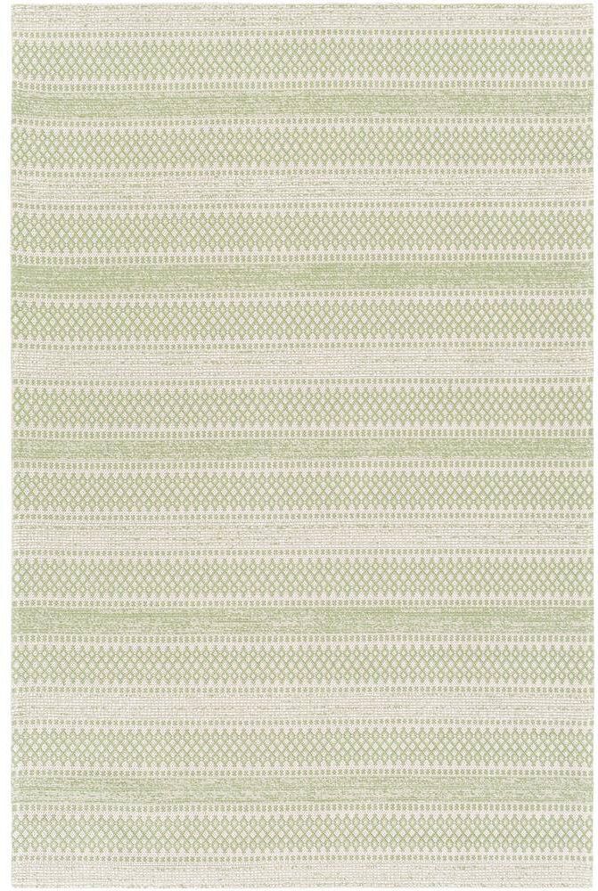 Artistic Weavers Dorean Sage 6 ft. x 9 ft. Striped Geometric Machine-Washable Area Rug