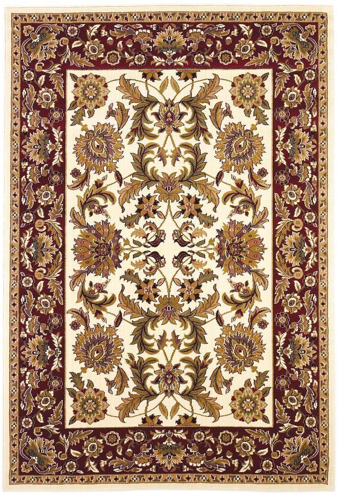 MILLERTON HOME Caleb Ivory/Red 5 ft. x 8 ft. Area Rug