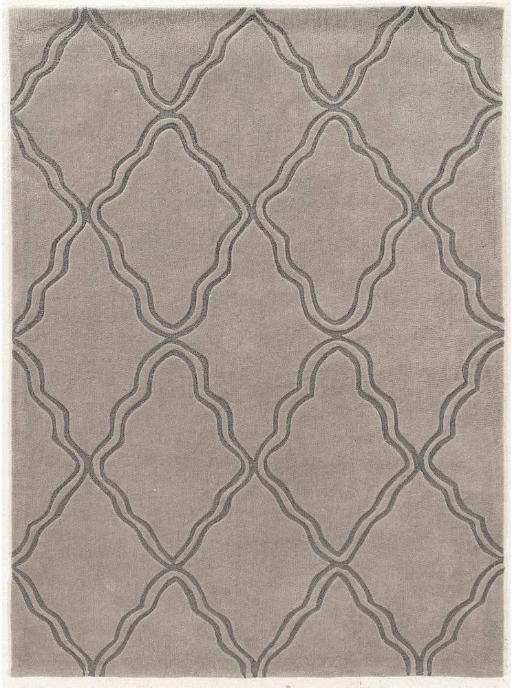 Linon Home Decor Legion Sutton Grey 5 ft. x 7 ft. Area Rug