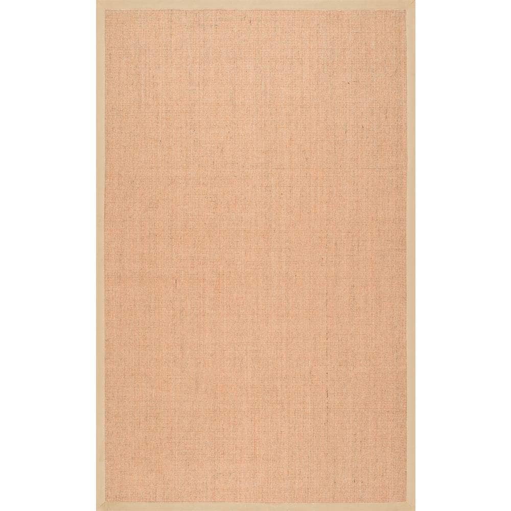 nuLOOM Orsay Machine Woven Jute Beige 8 ft. x 10 ft. Area Rug