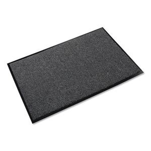 Crown Rely-On Charcoal 48 in. x 72 in. Olefin Indoor Wiper Commercial Floor Mat, Grey