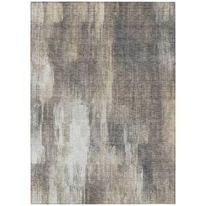 Addison Rugs Chantille ACN567 Taupe 10 ft. x 14 ft. Machine Washable Indoor/Outdoor Geometric Area Rug
