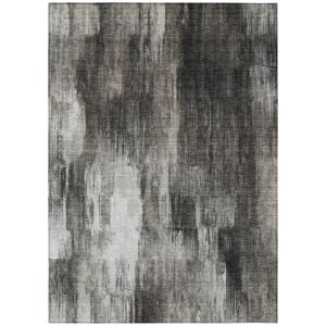 Addison Rugs Chantille ACN567 Gray 10 ft. x 14 ft. Machine Washable Indoor/Outdoor Geometric Area Rug