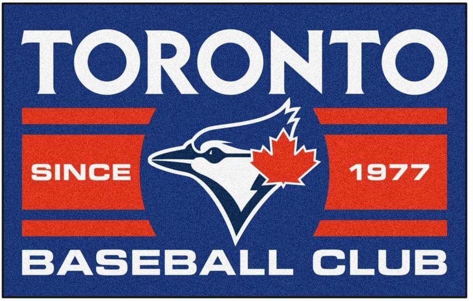 FANMATS MLB Toronto Blue Jays Blue 2 ft. x 3 ft. Area Rug