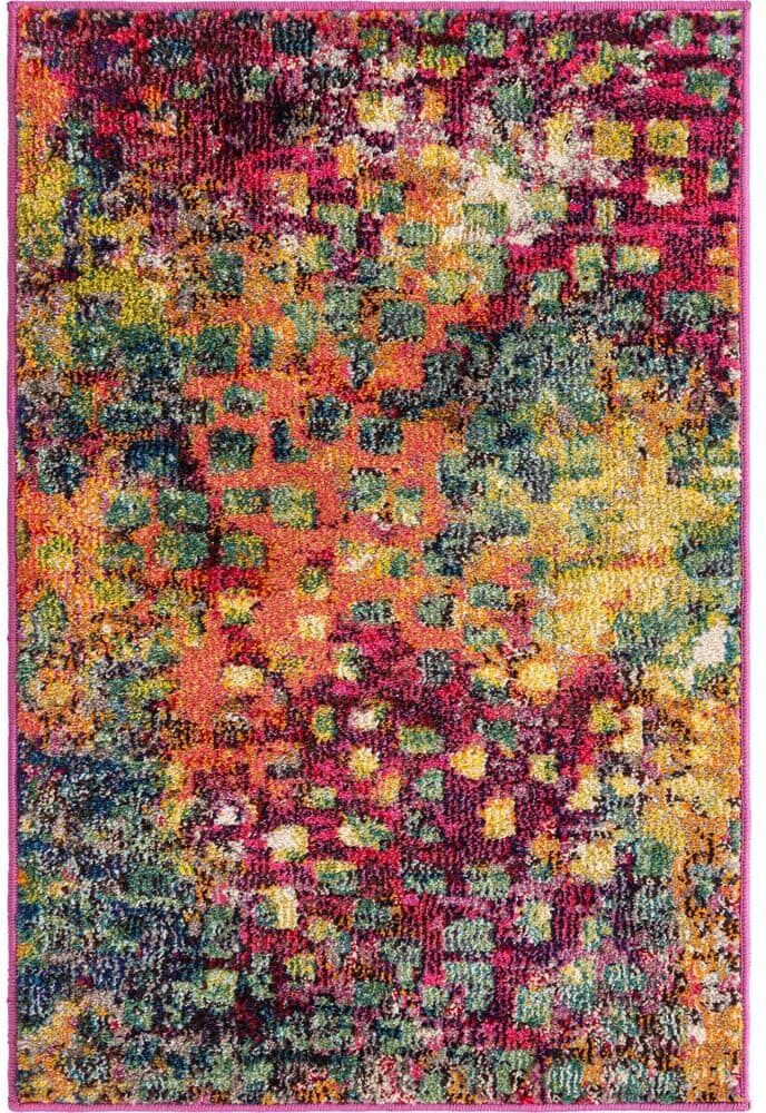 Unique Jardin Ivy Multi 2' 0 x 3' 0 Area Rug