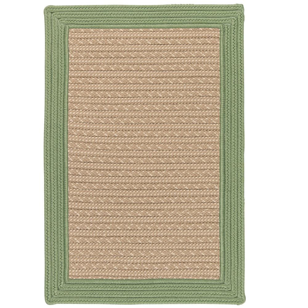 Home Decorators Collection Beverly Moss 2 ft. x 3 ft. Braided Indoor/Outdoor Patio Area Rug