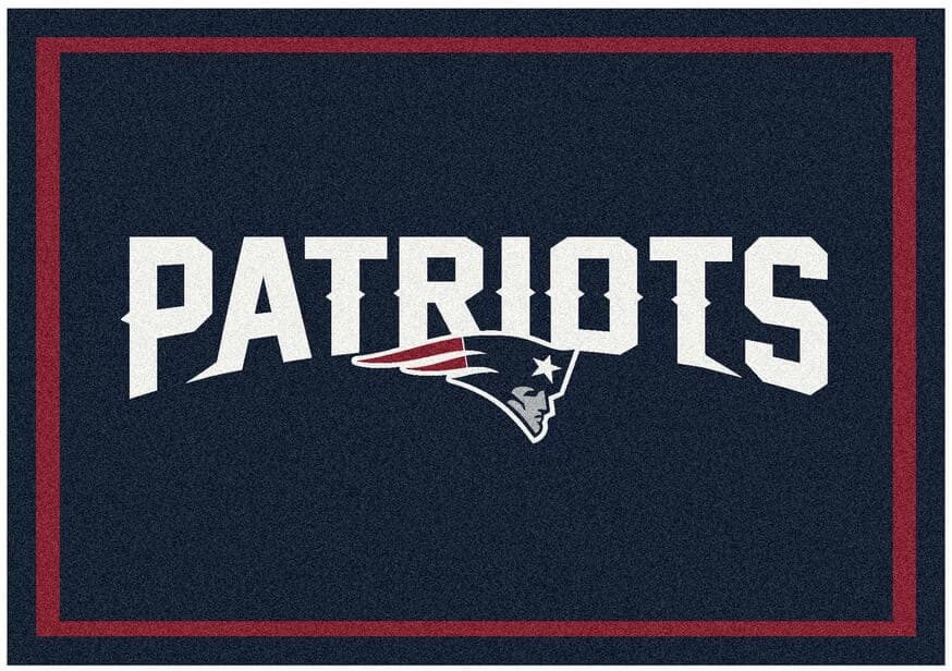 IMPERIAL NFL 4 ft. x 6 ft. New England Patriots spirit rug