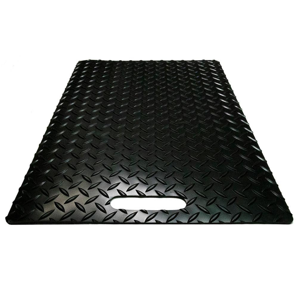 RHINO MATS Fusebox Safety 24 in. x 36 in. x 1/4 in. Class2 Type1 ASTM D178 Switchboard Dielectric Non-Conductive Insulate Floor Mat