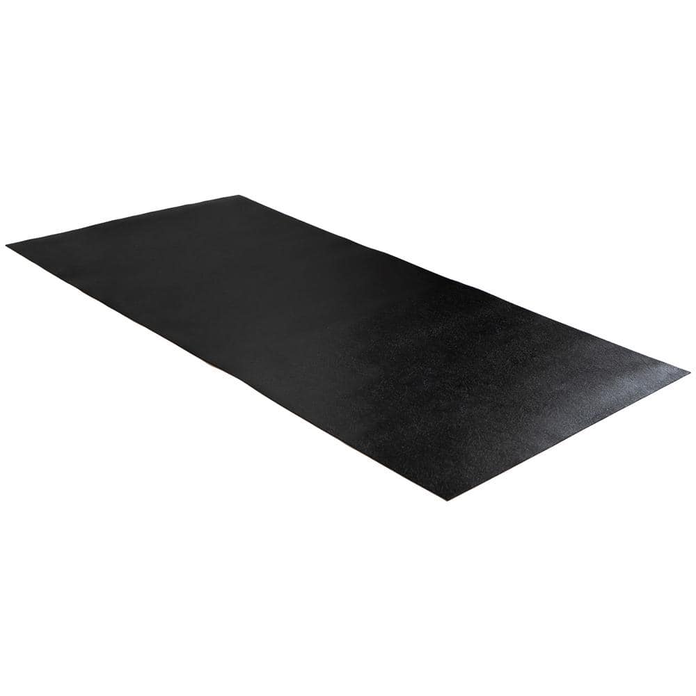 Resilia Work Bench Mat - 36 in. x 96 in. Black - Easy-to-Clean Scratch Resistant Vinyl