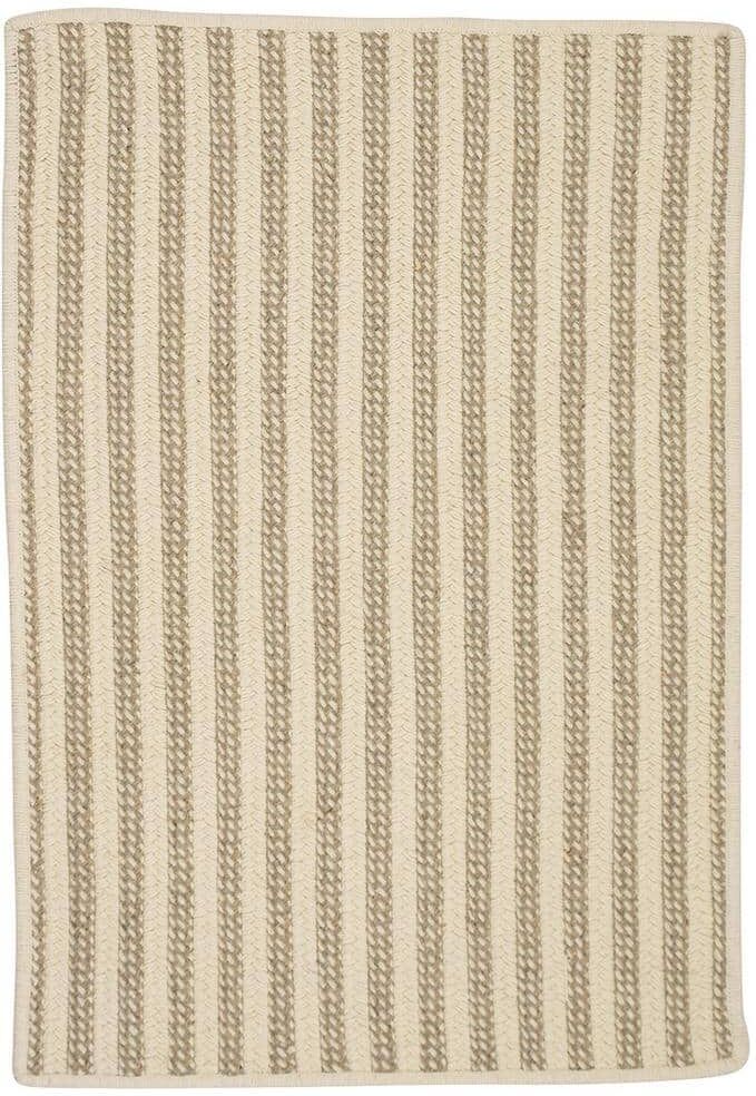 Home Decorators Collection Virginia Natural 3 ft. x 5 ft. Rectangle Braided Area Rug