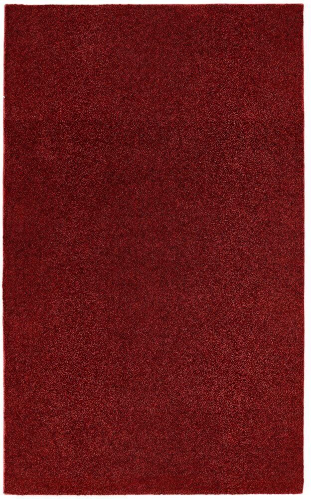 Garland Rug Washable Room Size Bathroom Carpet Burgundy 5 ft. x 6 ft. Area Rug