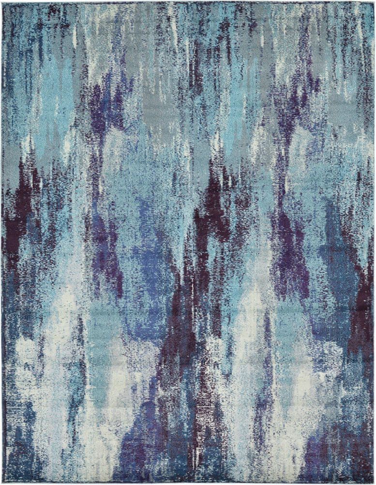 Unique Jardin Lilly Blue 10' 0 x 13' 0 Area Rug