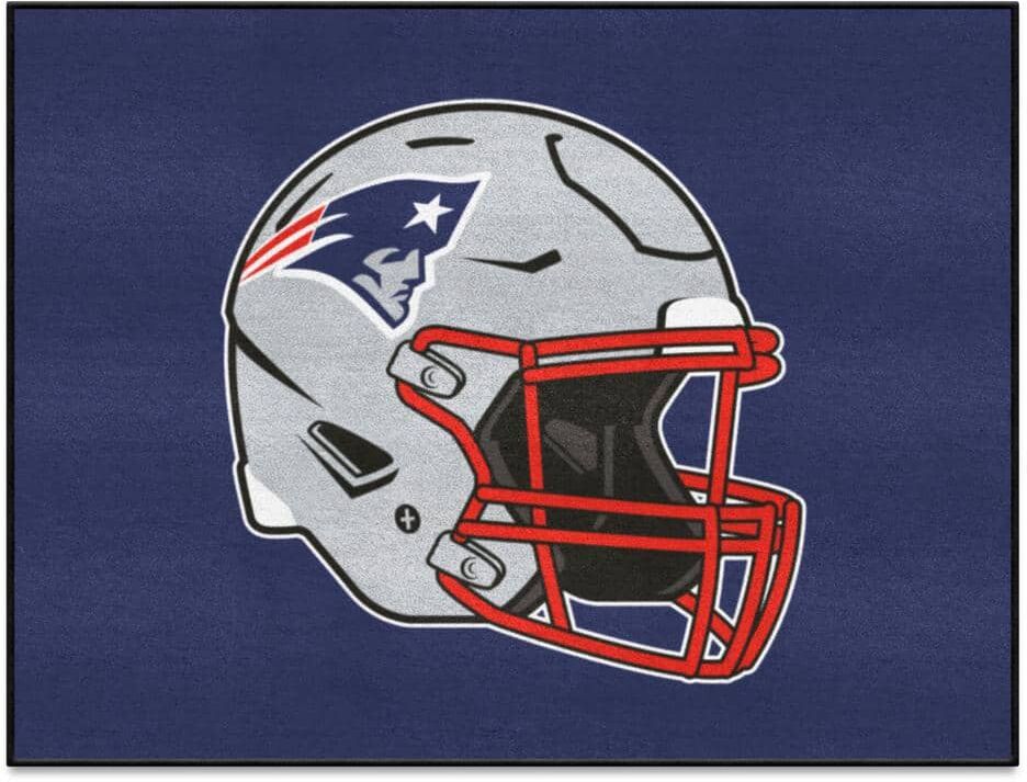 FANMATS NFL - New England Patriots Helmet Rug - 34 in. x 42.5 in.