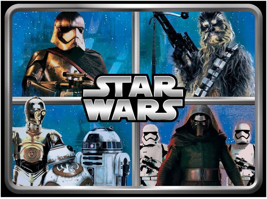 Disney Star Wars 2nd Trilogy Characters Multi-Colored 3 ft. x 5 ft. Indoor Polyester Area Rug