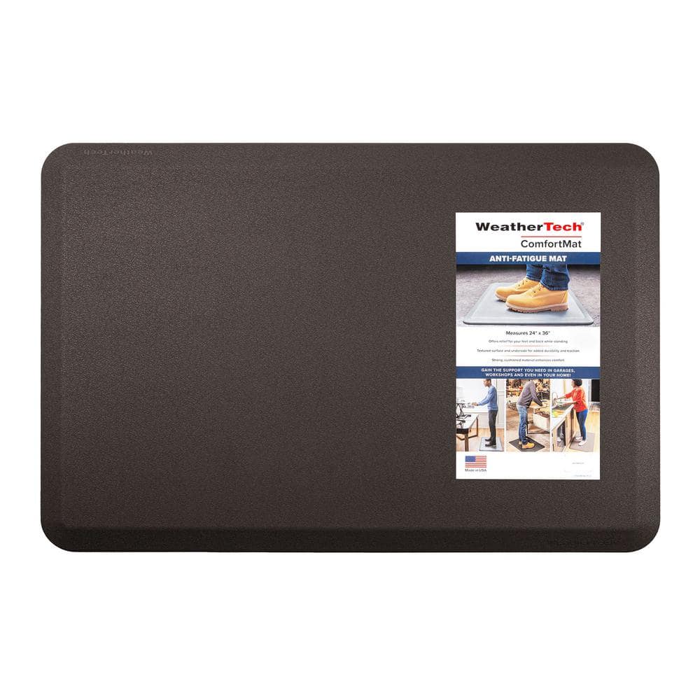 WeatherTech Comfort Mat-Carbon Fiber Design-Cocoa