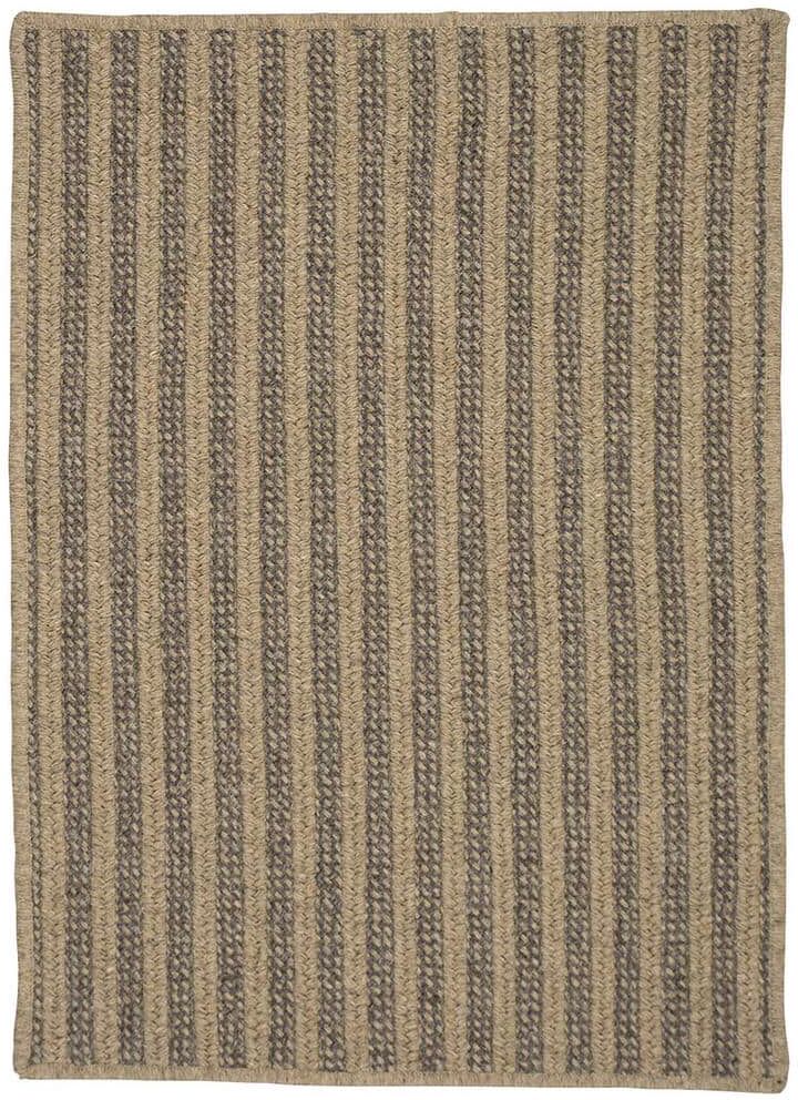 Home Decorators Collection Virginia Mocha 6 ft. x 9 ft. Braided Area Rug