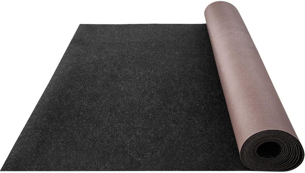 VEVOR Black 6 ft. x 23 ft. Boat Carpet Waterproof Indoor Outdoor Carpet Cuttable Easy to Clean Indoor/Outdoor Area Rug