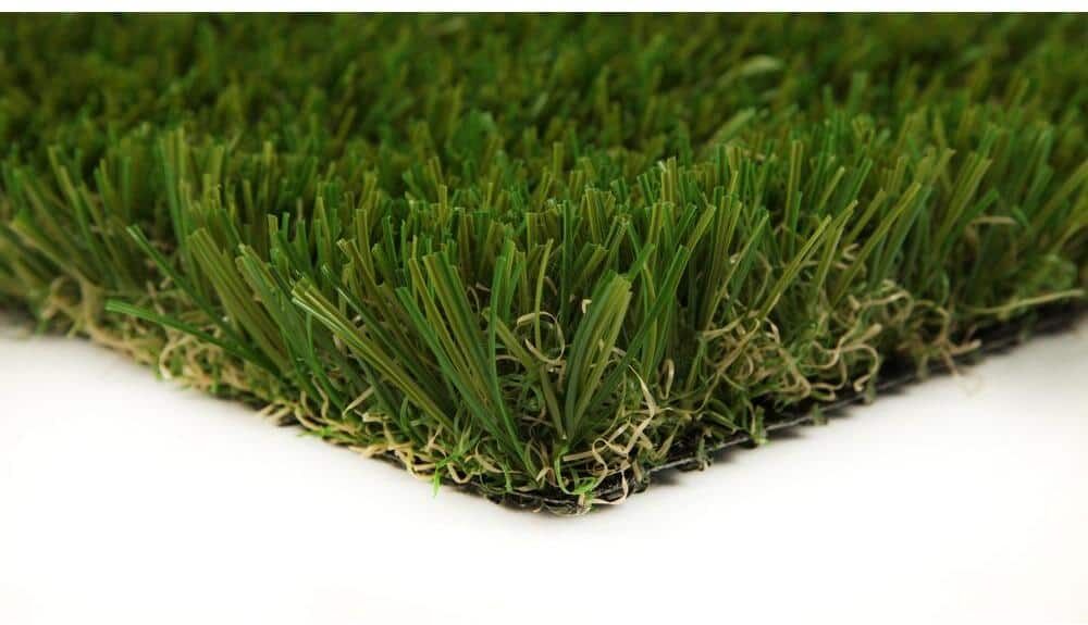 GREENLINE ARTIFICIAL GRASS Classic Premium 65 Fescue 7.5 ft. x 10 ft. Green Artificial Grass Rug