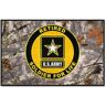 FANMATS U.S. Army Camo 2 ft. x 3 ft. Indoor Tufted Solid Nylon Rectangle Starter Mat Accent Rug with Camo vinyl backing