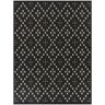 BALTA Rogelio Charcoal 5 ft. 3 in. x 7 ft. Trellis Indoor/Outdoor Area Rug