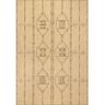 nuLOOM Claudia Tribal Striped Beige 8 ft. x 10 ft. Indoor/Outdoor Area Rug