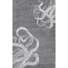 nuLOOM Octopus Tail Abstract Midnight 4 ft. x 6 ft. Area Rug