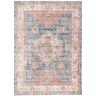 nuLOOM Sylvie Enchanted Emblem Beige 5 ft. 3 in. x 7 ft. 3 in. Area Rug