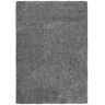 SAFAVIEH Evolution Shag Dark Gray 9 ft. x 12 ft. Solid Area Rug