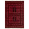 nuLOOM Billie Traditional Paneled Fringe Red 9 ft. x 12 ft. Area Rug