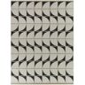 BALTA Lavant Charcoal 5 ft. 3 in. x 7 ft. Geometric Indoor/Outdoor Area Rug