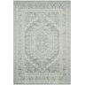 SAFAVIEH Adirondack Slate/Ivory 4 ft. x 6 ft. Border Medallion Area Rug