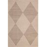 nuLOOM Simple Machine Washable Natural 8 ft. x 10 ft. Geometric Easy-Jute Area Rug